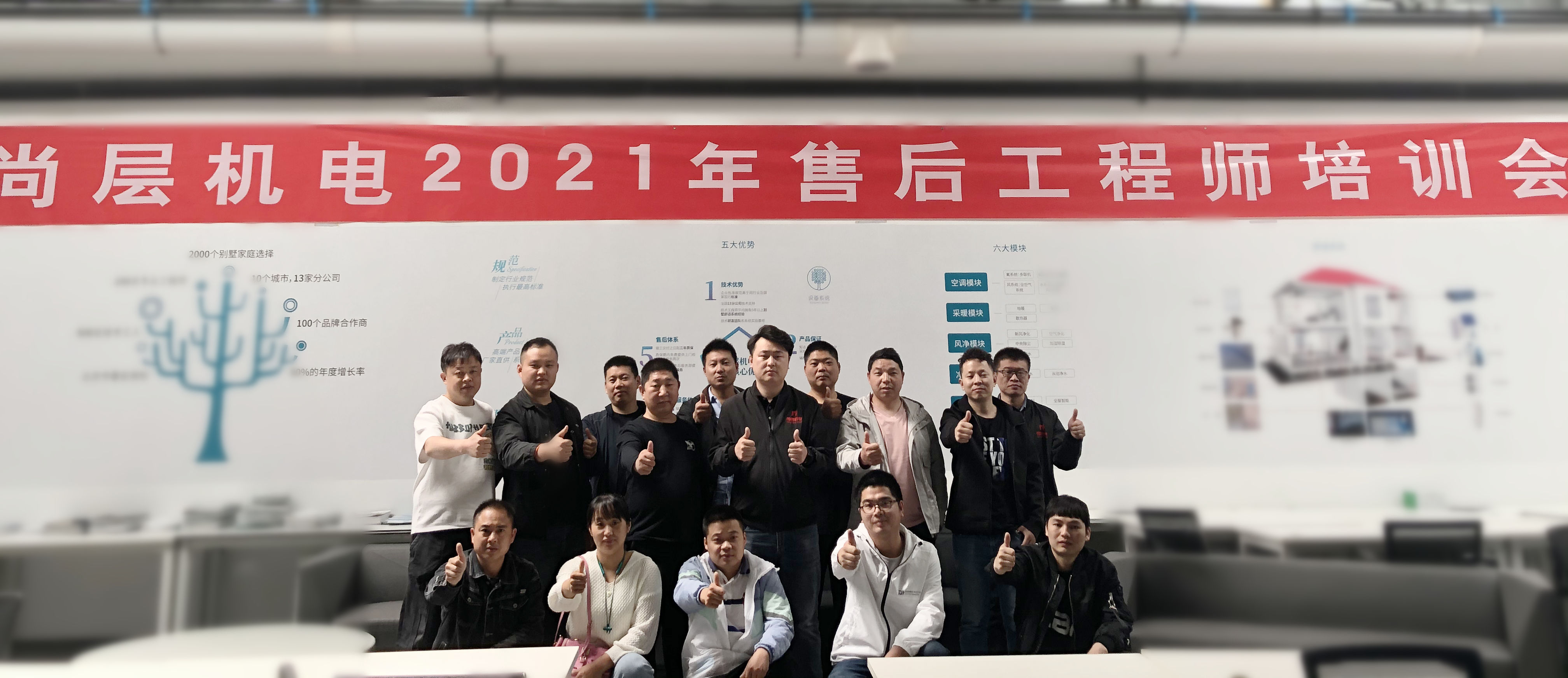 知新赋能、勇于创变，尚层机电售后在行动！